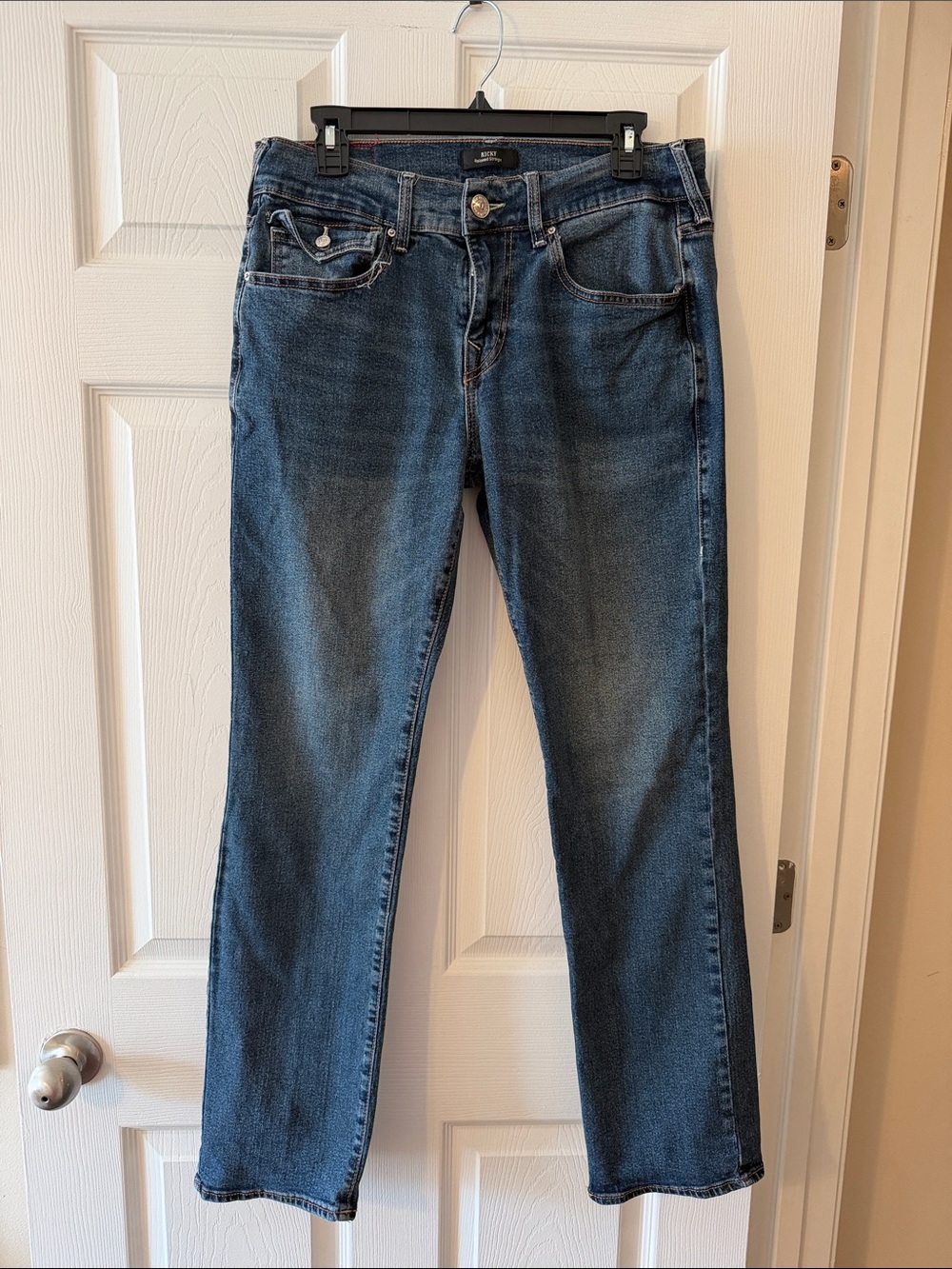 Vintage True Religion Men’s Dark Blue Relaxed Straight Leg Jeans / Ricky